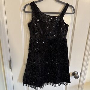 ReliBeauty Girls 1920s Flapper Costume Dress Size 150 Girls 10 NWT
